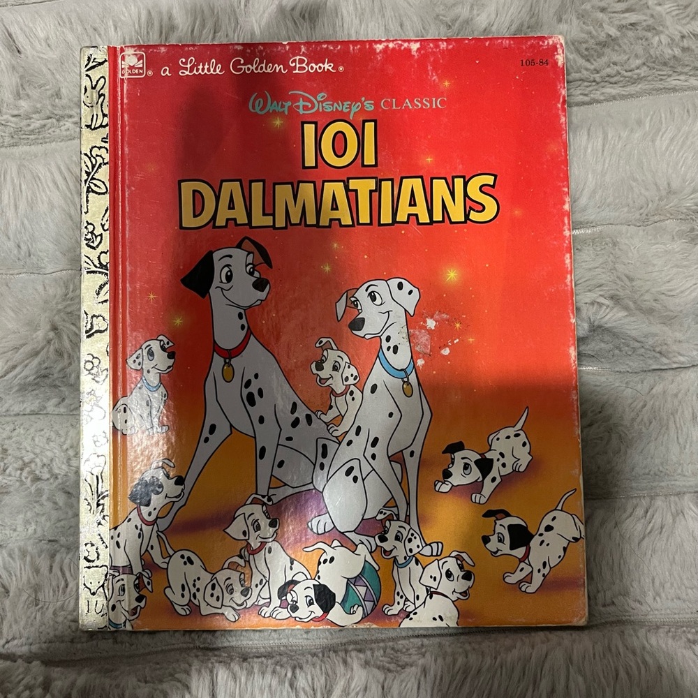 💙 Disney's 101 Dalmatians A Little Golden Book